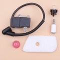 Ignition Coil Magneto Air Fuel Filter Kit for Husqvarna 125 128 125L 125E 128L 128LD 124L 128LD 128C Grass Trimmer Parts