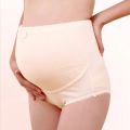 2pcs High Waist Maternity Panties Pregnant Breathable Abdominal Support Belly Band Women Underwear Soft Maternity Panty 32