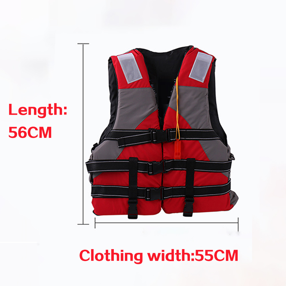 Hot sell life vest Outdoor rafting life jacket for swimming snorkeling wear fishing Professional drifting child adult