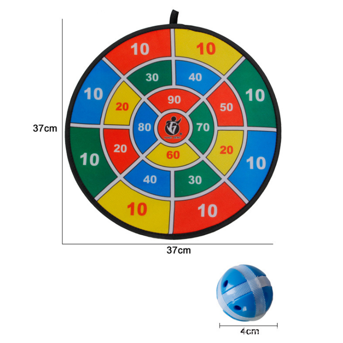 Children Indoor Outdoor Sport Toy Social Parent-Child Game Safety Dart Board With 8 Balls Sports Toys Set For Kids Gifts