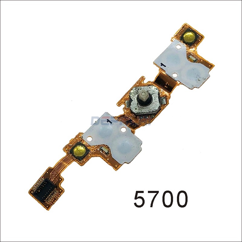 Mobile Phone Flex Cable Replacement Keyboard For Nokia 5320 5700 6120 6220 6600F S 6700S E52 E66 N73 N78 On / Off Volume