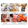 3D Toy Bowknot Bear Silicone Mold Fondant Cake Border Moulds Chocolate Mould Cake Decorating Tools Kitchen Baking Accessories