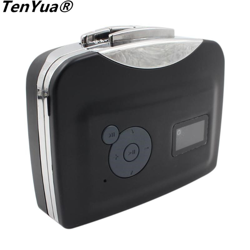 Cassette player record player portable Tape to Audio MP3 Format Converter to USB Flash Drive