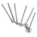6Pcs/lot Granite Diamond Burs Dremel Tools Accessories Round Diamond Grinding Wheel For Dremel Rotary Tool Diamond Tools