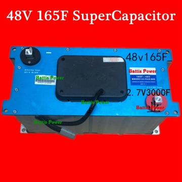 48v 165F Supercapacitors Module 48v Super Farad Capacitor 16v 500F 3000f 2.7V DC rectifier car battery Start Power Motor