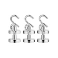 10/20 Pcs Magnetic Hooks Power Hook Magnet Holder Super Heavy Rare Earth 5.5kg Suction For Cup Key Supplies