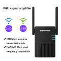 Dual Band 2.4+5Ghz 1200Mbps Long Range Wireless Wifi Router High Power Wifi Repeater Wifi Extender Wlan Wi-fi Amplifer