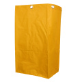 Janitorial Cart Cleaning Tool Waterproof Cart Storage Bag 40x28x69cm Yellow