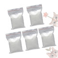 5 packs White Sand Multifunction Creative Aquarium Sand Aquarium Decoration for Fish Tank Home Vase