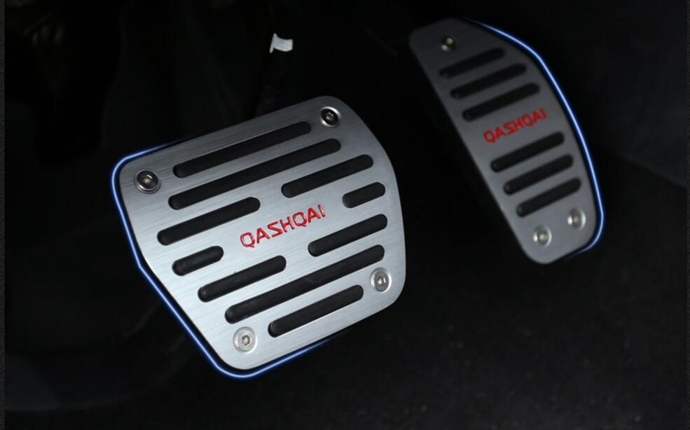 Auto accelerator pedal,car brake pedal for nissan qashqai J11 2014-2019, 2pcs/lot,auto accessories