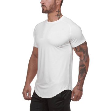 Sport Shirt Men Rashgard Sportswear Fitness Tshirts Running T Shirt Short Sleeve Mesh Quick Dry Bodybuilding Gym Training Shirt