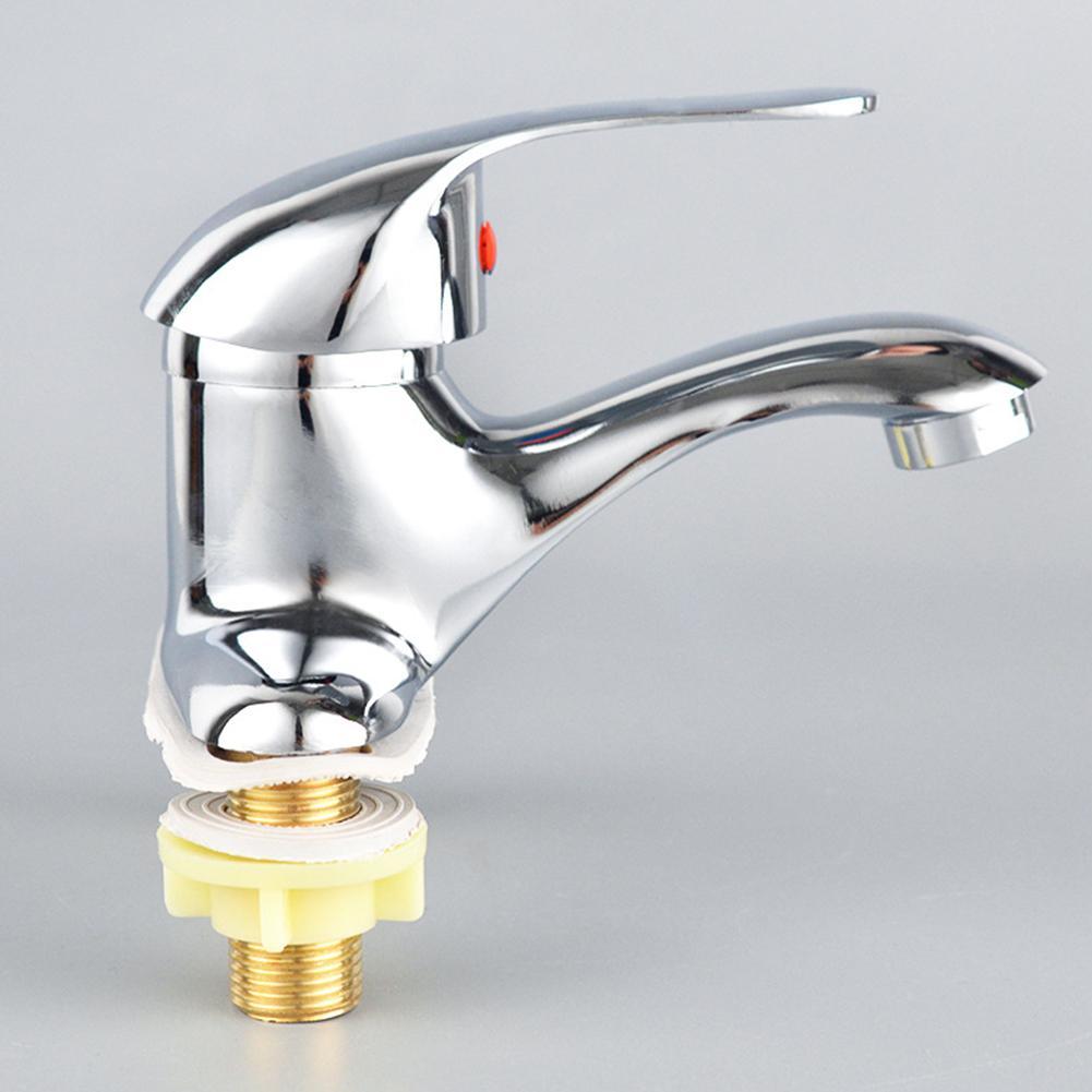 1PC Bathroom Vanity Faucet Wash Basin Single Handle Dual Control Mixer Faucet Water Diffuser Chrome Plated Kitchen Mixer