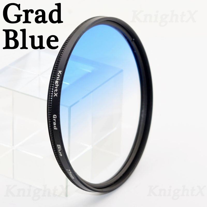 KnightX 49mm 52mm 55mm 58mm 67mm 77mm FLD UV CPL Star nd lens filter for Nikon Canon gradient polarizing camera lenses kit 72 62