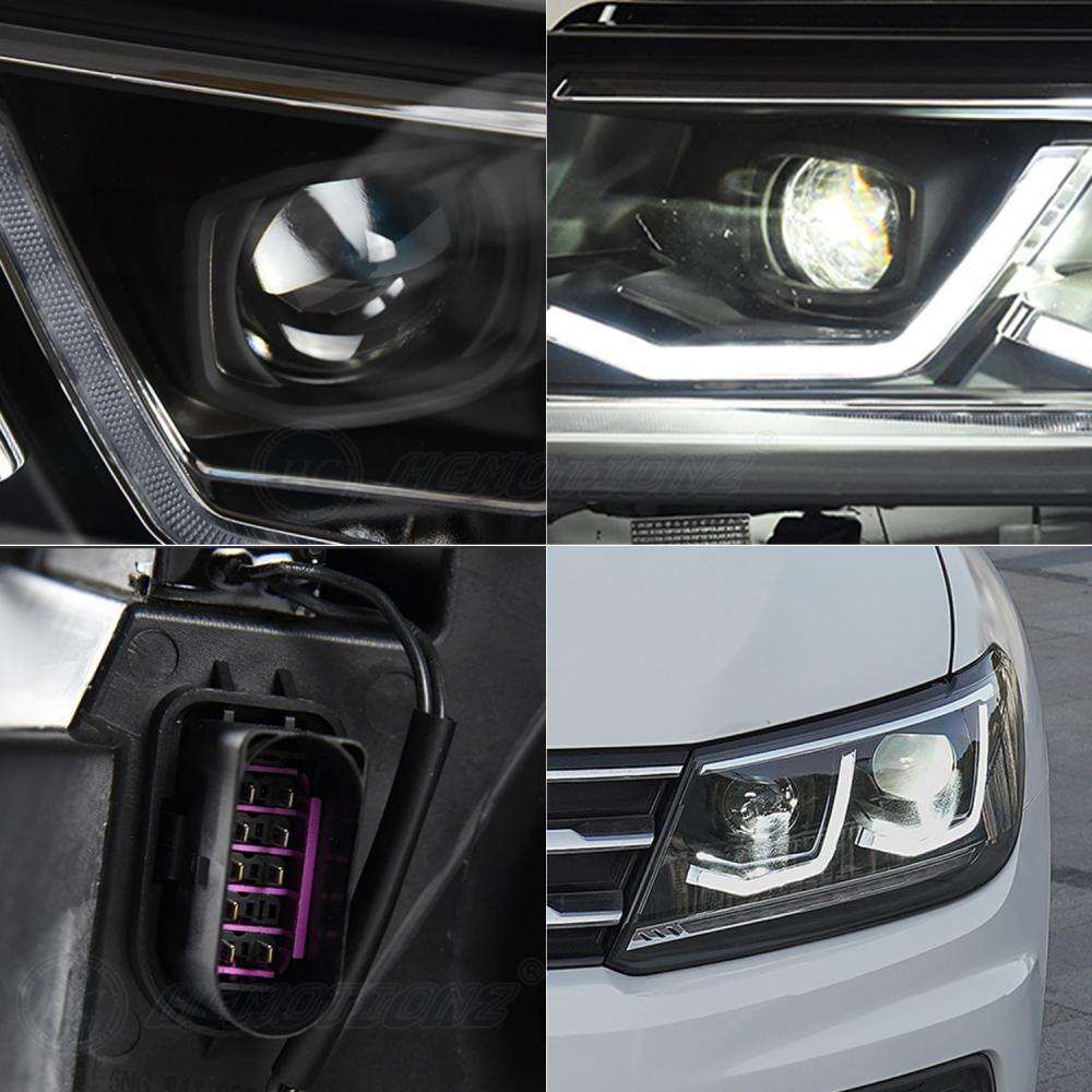 HCMOTIONZ Headlights For Volkswagen Tiguan 2017-2021
