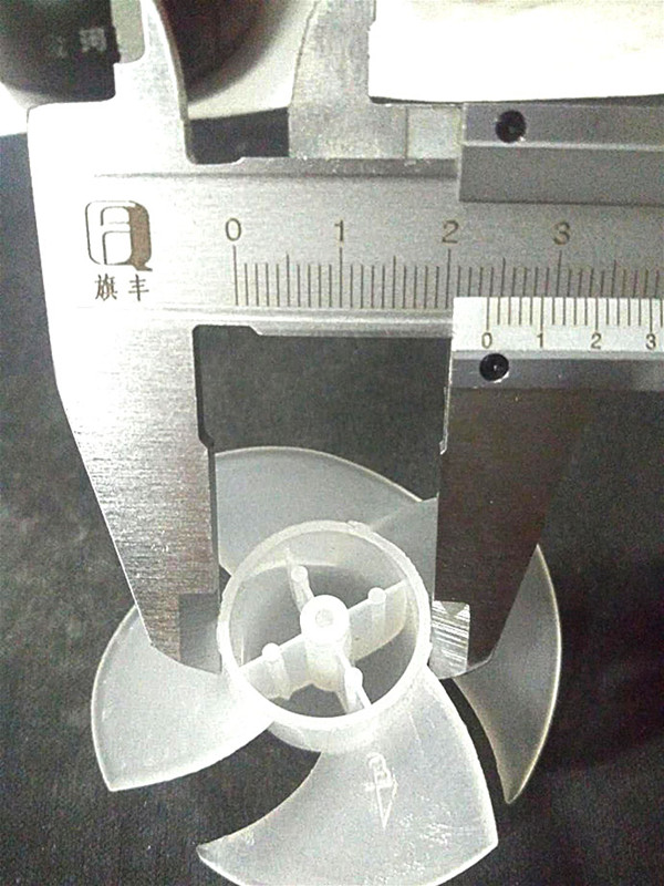 2pcs 4 blades plastic fan blade for hair dryer Fan Parts