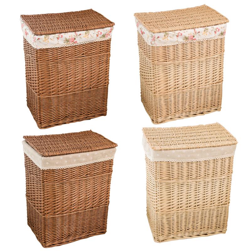 Storage Basket Dirty Clothes Large Storage Box Wicker Mesh Toy Clothes Organizer Basket Laundry Hamper With Lid Home Decoration