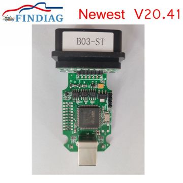 2021 Latest Release V20.41 Without Loader Diagnostic Interface Cable K line STM32F415VGT6+9241A+TJA10S7+STM 415 OBD2 1:1 SMT