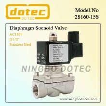 2S160-15S G1/2" Water Stainless Steel Solenoid Valve 110VAC