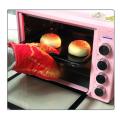 1Pc Cartoon Oven Mitts Cat Paws Long Cotton Baking Insulation Gloves Microwave Heat Resistant Non-slip Home Kitchen Gloves