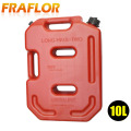 10 Litre Jerrycan Plastic Fuel Tank Spare Petrol Oil Jerry Can Car Motorcycle ATV SUV UTV Gasoline Storage Tanks Jerri Cans