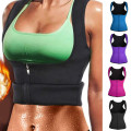 2020 Newly Women Sweat Body Slimming Vest Neoprene Body Shaper Waist Trainer Belly Fat Burning Weight Loss Corset Workout