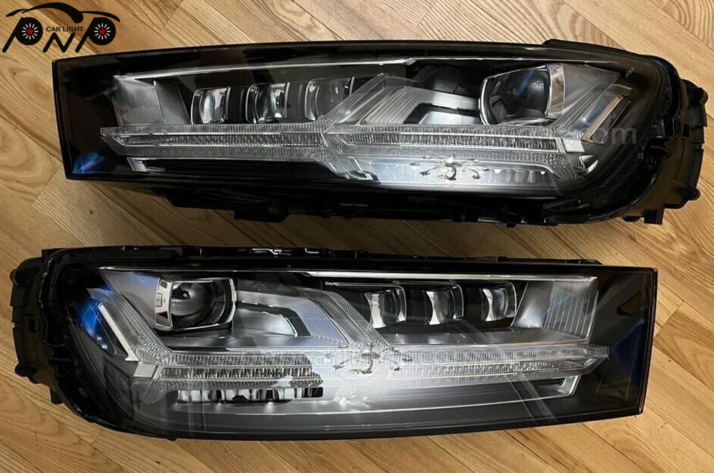 Audi Q7 Front Headlights
