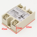 1PC SSR-50 DA SSR-50DA Manufacturer 50A SSR Relay input 3-32VDC output 24-380VAC Good Quality with Plastic Cover Wholesale Hot