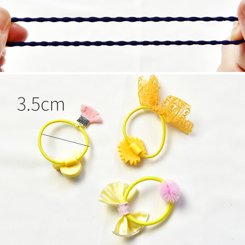 2019 Korean Gift Box Packed Girls Cute Cartoon Elastic Hair Bands Headwear Scrunchies Rubber Bands Headbands Hair Accessories