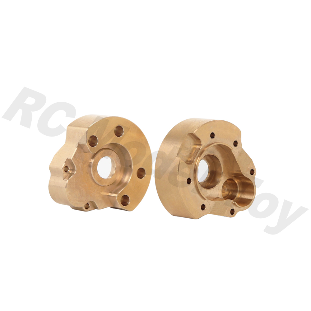 2pcs Brass Heavy Duty Portal Axle Counter Weight for 1/10 RC Crawler Redcat Gen 8 Lowering Gravity Upgrade Parts