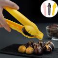 Multifunctional chestnut opener Practical Chestnut Opener Clamp Chestnut Peeler Knife Walnuts Clip Nut Cracker Kitchen Tool @25