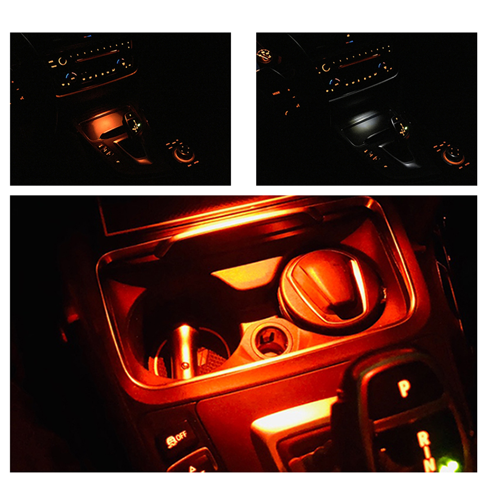 Ambient Light For F30 F32 BMW 3 series Interior Ashtray Atmosphere Decorative Lamp Central Control Armrest Box Lighting Adorn