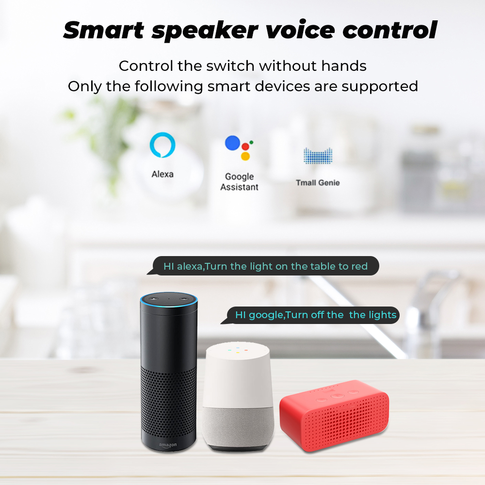 SMATRUL 16A 10A MINI Diy Tuya WiFi Smart Life Push Switch Light Supports 2 Way Control Module APP Voice Relay Google Home Alexa