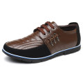 Plus Size 38-48 Leather Casual Shoes Men High Quality Leather Men Casual Shoes Autumn Leather Shoes For Men Flat Shoes