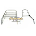Backrest Sissy Bar With/Luggage Rack Rear Luggage Rack Support For Honda Shadow VLX600 VT VLX 600 99-07 04 05