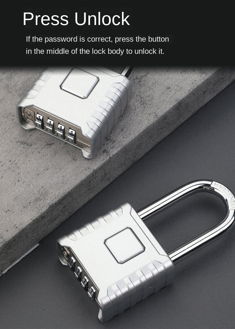 3 Password padlock