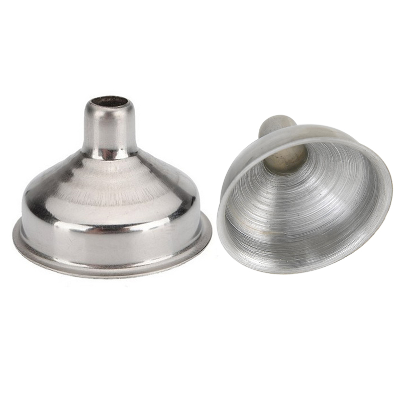 1 Pcs Mini Funnel Stainless Steel Funnel For Hip Flasks Oil Bottle Portable Universal Style Kitchen Accessories Filter Tools