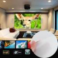 Projector Curtain Soft Projector Screen 4:3 60/72/84 inch Home Theater Classroom Projection Screen Cinema