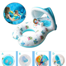 Mother And Baby Swimming Circle Inflatable Ring Floating Swim Pool Accessories Circle Inflatable Wheels Swimtrainer Circles Toy
