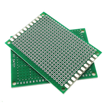 5*7cm single sided PCB universal board Hole board Pitch 2.54mm Electronic DIY special Thick type