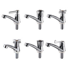 Kitchen Basin Mixer Sink Faucet with Single Handle ABS Plastic Water Faucet Pull Down Tap On - G1/2''