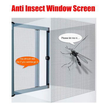 Anti Mosquito Bug Insect Fly DIY Window Screen Mesh Net , Window Mesh Screen for Window, Door and Patio, Screen Protection