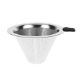 400Ml Pour Over Coffee Maker Drip Thicken Glass Container Hand Percolators Stainless Steel Coffee Filter Home Drinkwares