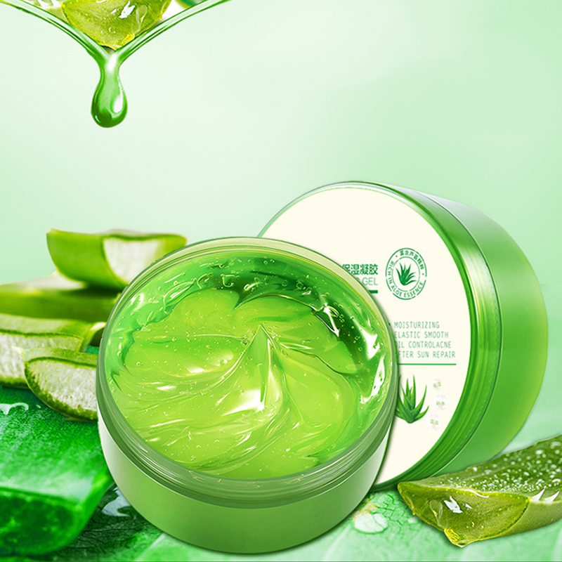 120g Aloe Soothing Face/Hand/Body Gel Aloe Vera Gel Skin Care Remove Acne Moisturizing Day Cream After Sun Lotions Aloe Gel