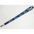 Custom Promotional Cheap Polyester Slogan lanyard