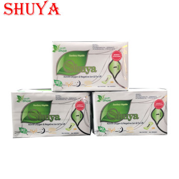 menstrual pad 90piece= 3 pack/lot anion sanitary napkin women anion pads sanitary towel feminine hygiene gaskets towel hygiene