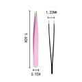 1PC Stainless Steel Color Sharp Eyebrow Clip Tweezer Color Trimming Eyebrows Beauty Tool Eyebrow Tweezers TSLM1