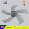 Standing Fan Fan Blade 16 Inch AS Hard 5 Blade Fan Plastic Impeller Fan Replacement Spare Parts