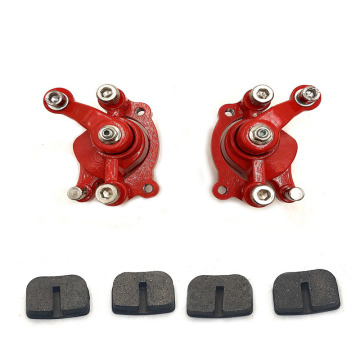 Front Rear Disc Brake Caliper Pads For 43cc 47cc 49cc Chinese Mini Moto Kids ATV Quad Minimoto Dirt Pocket Bike Gas Scooter