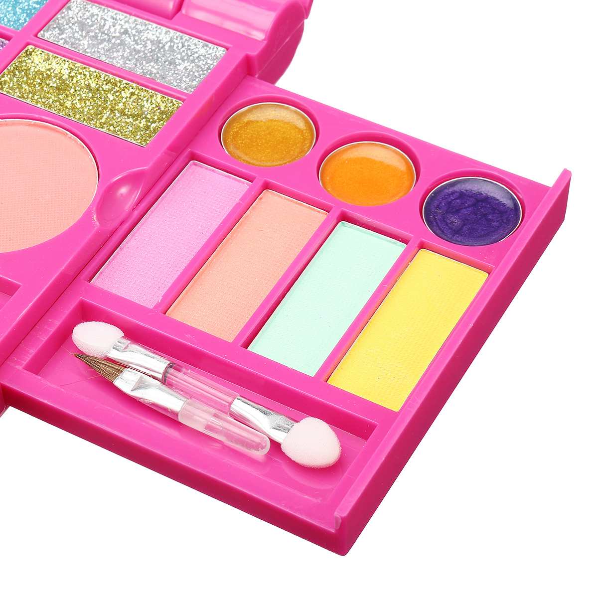 Princess Children's Makeup Cosmetics Playing Box Set Playes Makeup Girl Toy Lipstick Eye Shadow Kit For Kids