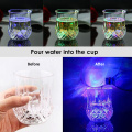 Whisky Shot Drink Cup LED Automatic Flashing Cup Colorful Luminous Beer/Coke Drink Cup Pineapple Cup Bar Sets For Barware